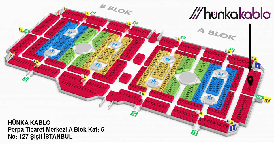 Hünka Kablo Perpa Adres Kroki Kat Planı
