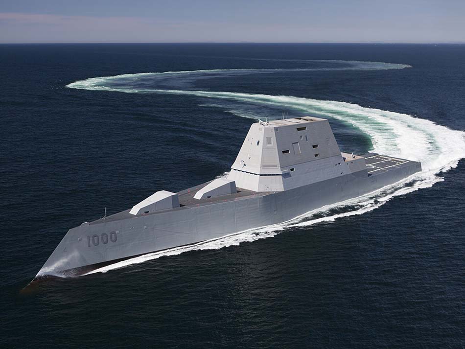 Zumwalt Elektrikli Destroyer