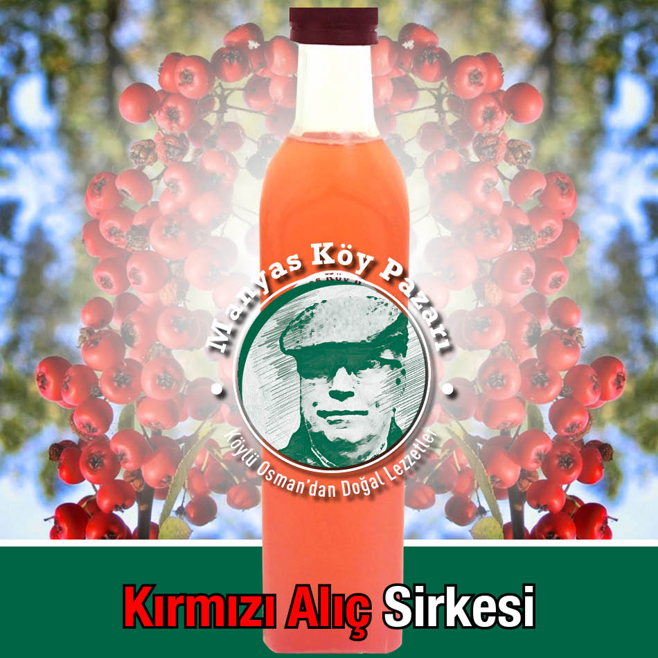 Kırmızı Alıç Sirkesi Kalp Damar Sağlığı İçin Yemişen