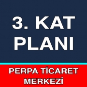 Perpa 3. Kat Planı Perpa 3. kat Kroki