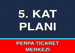 Perpa 5. Kat Planı 5. Kat Kroki
