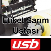 Etiket Sarım Ustası USB Etiket Esenyurt