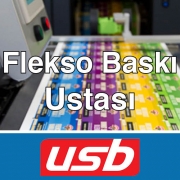 Flekso Baskı Ustası Aranıyor USB Etiket