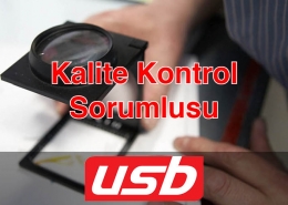 Kalite Kontrol Sorumlusu USB Etiket