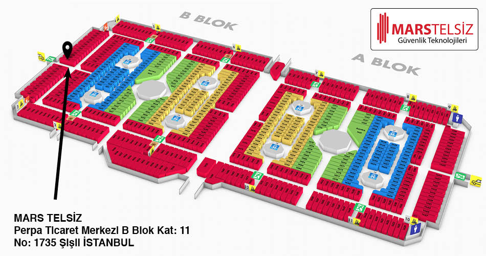 Mars Telsiz Perpa Adres Kroki Kat Planı