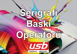 Serigrafi Baskı Operatörü USB Etiket