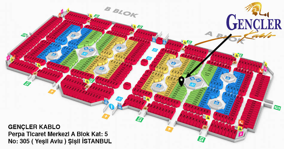 Gençler Kablo Perpa Adres Kroki Kat Planı