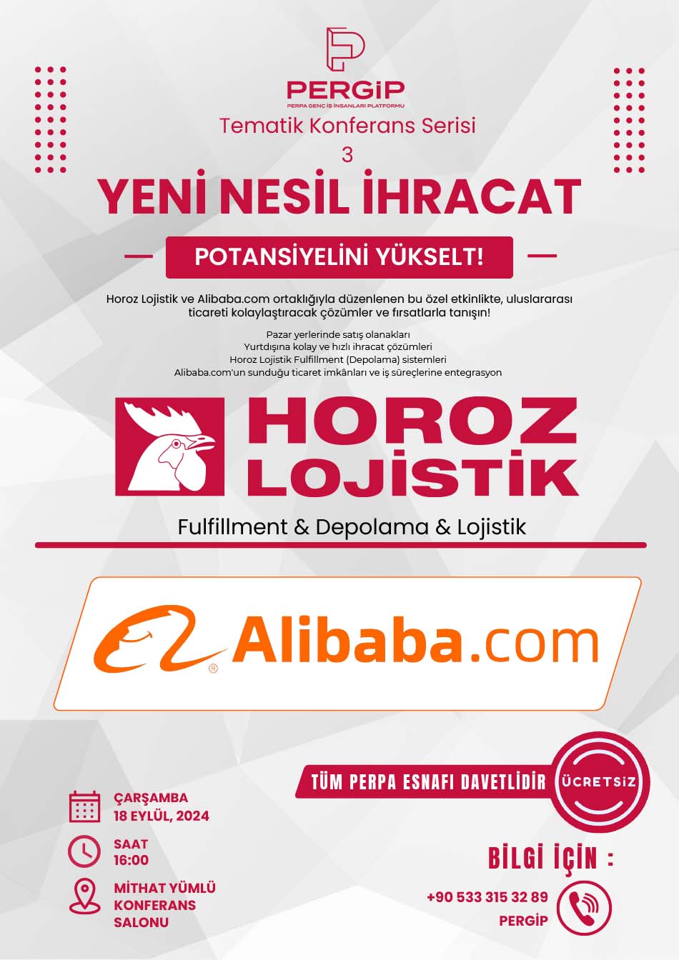 Pergip Yeni Nesil İhracat Semineri Perpa