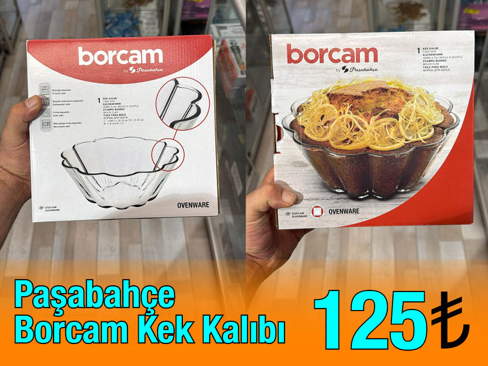 Borcam Kek Kalıbı 125 TL Perpa