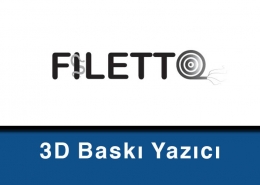 Filetto 3D Baskı Yazıcı Filament Reçine