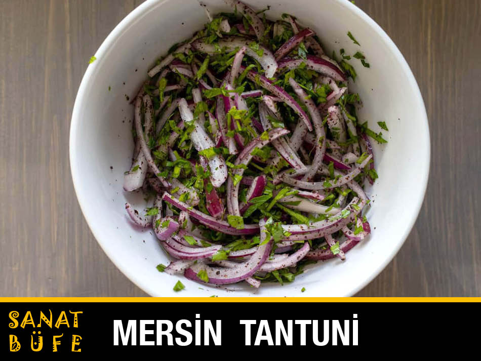 Sanat Mersin Tantuni Soğan maydanoz