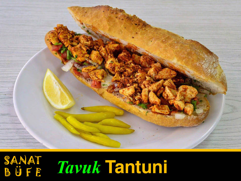 Yarım Ekmek Tavuk Tantuni Perpa