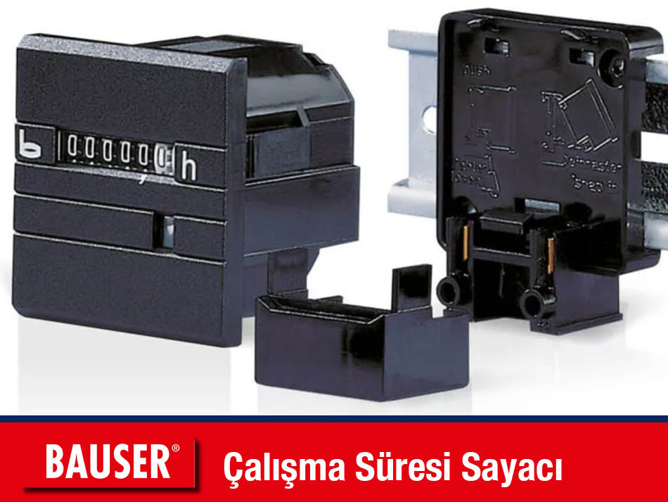 Bauser Elektromekanik Çalışma Zamanı Sayacı