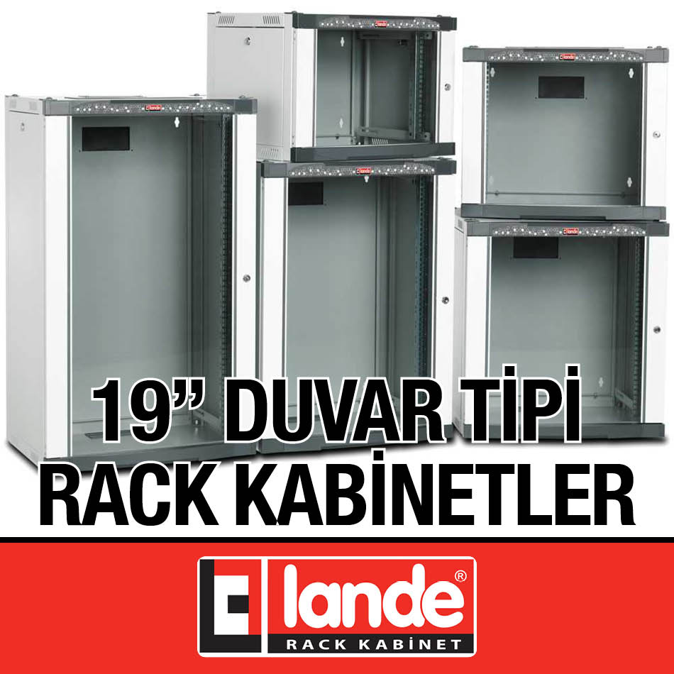 Lande Duvar Tipi Rack Kabinetler