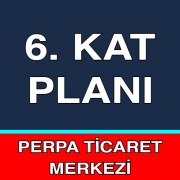 Perpa 6. Kat Planı Kroki