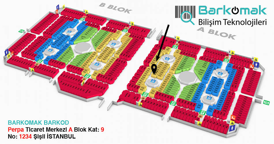 Barkomak Perpa Adres Kroki Kat Planı