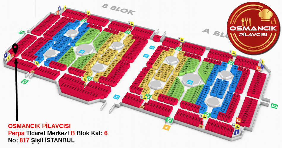 Osmancık Pilavcısı Perpa Perpa Adres Kroki Kat Planı