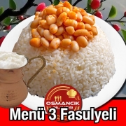 Perpa Pilavcısı Menü 3 Kuru Fasulyeli